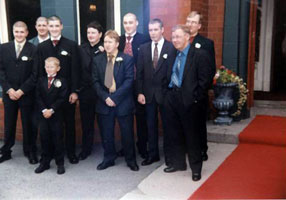 Paddy McCann, third from right