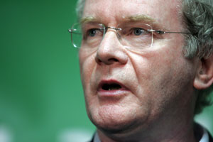 McGUINNESS: ‘Honeymoon period is over’