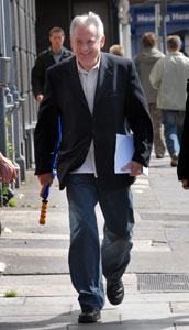 Brendan McFarlane leaving Dublin’s non-jury Special Court last week