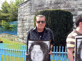 • Dan Kennedy at Hunger Strike commemoration at Dublin’s Garden of Remembrance