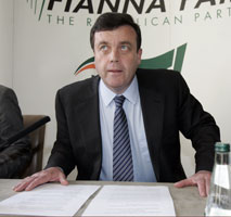 Finance Minister Brian Lenihan