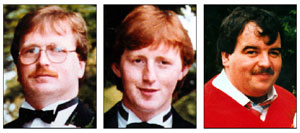 REMEMBERED WITH PRIDE: IRA Volunteers Gerard and Martin Harte and Brian Mullin