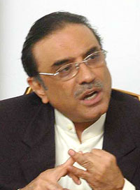 Pakistan People’s Party leader, President Zardari