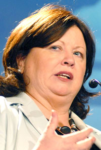 Health Minister Mary Harney