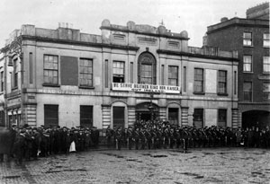 IRISH CITIZEN ARMY: From Liberty Hall Connolly steered a revolutionary course for the Irish labour movement