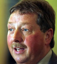 IN THE AIR: Sammy Wilson’s views are under an even bigger cloud