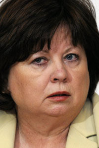 Health Minister Mary Harney