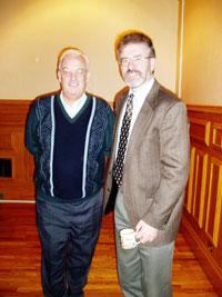 Michael Bradley and Gerry Adams