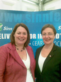 Michelle Gildernew and Bairbre de Brún