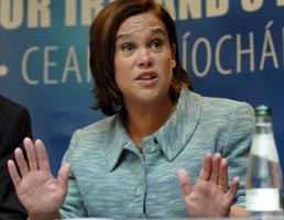 OUTRAGED: Mary Lou McDonald