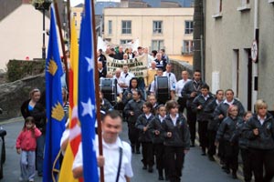 The well attended Volunteer Eamonn O’Doherty Commemoration in Carrick-on-Suir