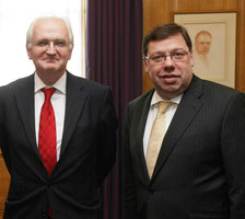 John Gormley and Brian Cowen