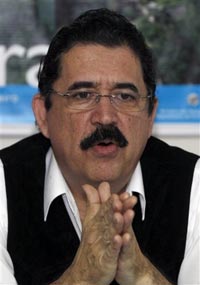 Ousted Honduran President Manuel Zelaya