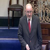Caoimhghín Ó Caoláin speaking in last week’s Dáil debate
