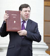 Brian Cowen: Finance Minister for much of the last decade