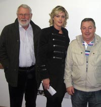 Martin Ferris, Toiréasa Ferris and Councillor Johnny Griffen