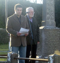 Morgan O’Flaherty and Martin Ferris were the main speakers at the Ballyseedy Martyrs Commemoration in County Kerry