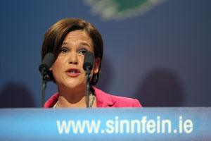 Mary Lou McDonald opens the Ard Fheis