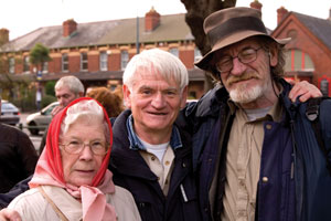 Marian Steenson, Jim Monaghan and Jer O’Leary