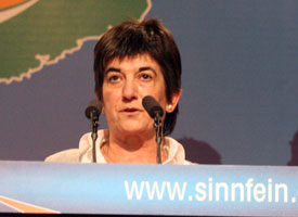 Abertzale Left: Kattalina Madriagia speaking at the Ard Fheis