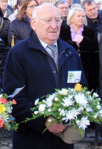 John (Johnny) Duddy pictured during the Bloody Sunday commemorative weekend events in January 2009         PHOTO: C. Mc Menamin