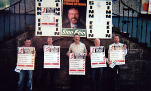 David Dunne, Kevin Brunnick, Clr Liam Welsh, Jimmy Farrell, Danny Carroll