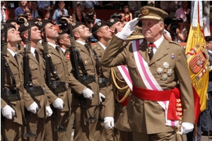 King Juan Carlos - Armed Forces