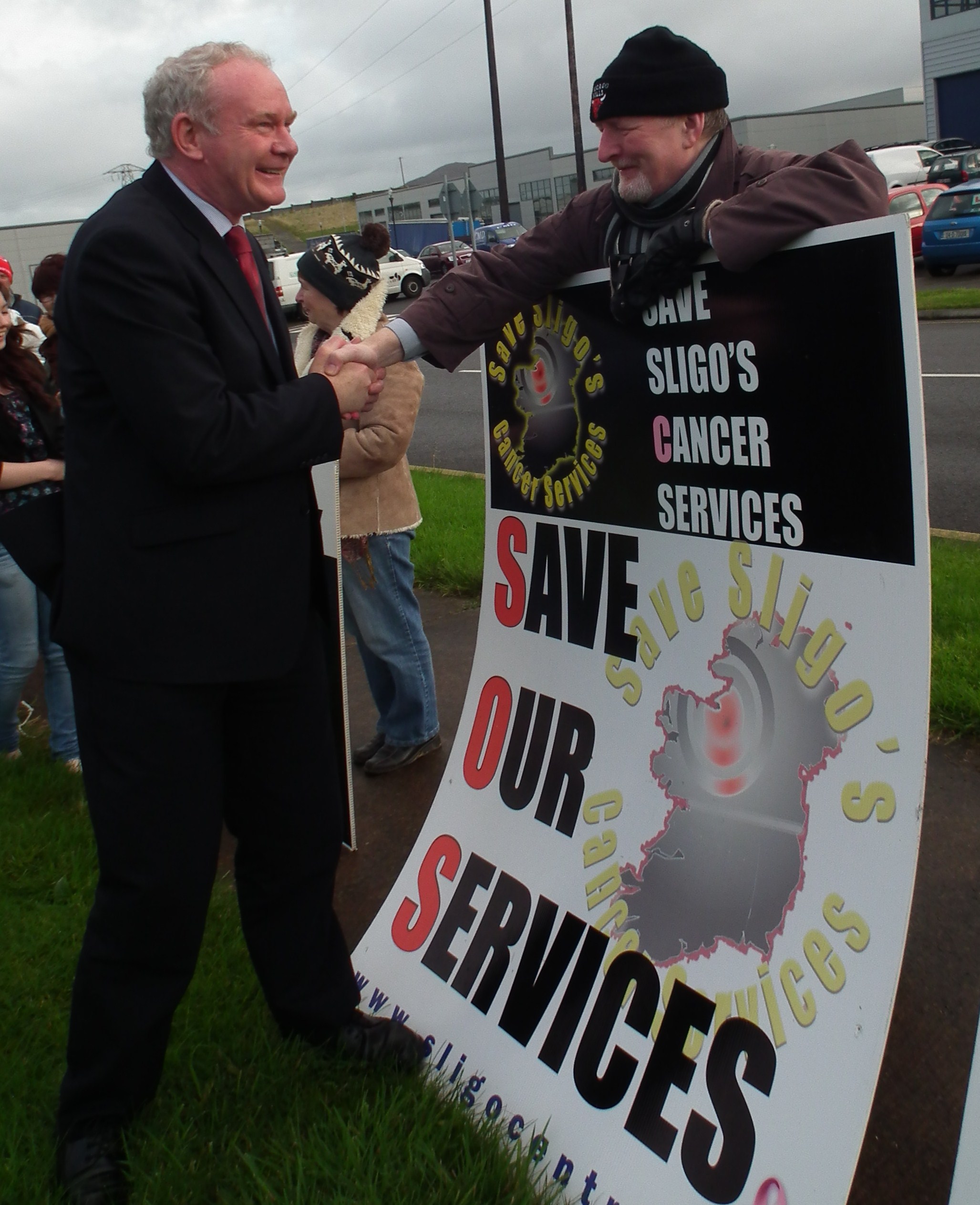 In the West with Martin McGuinness An Phoblacht